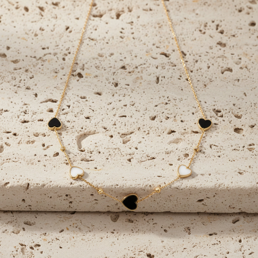 Necklace Heart 14k-13905
