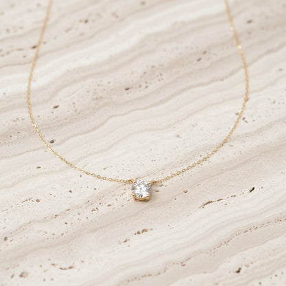 Necklace diamond-15018