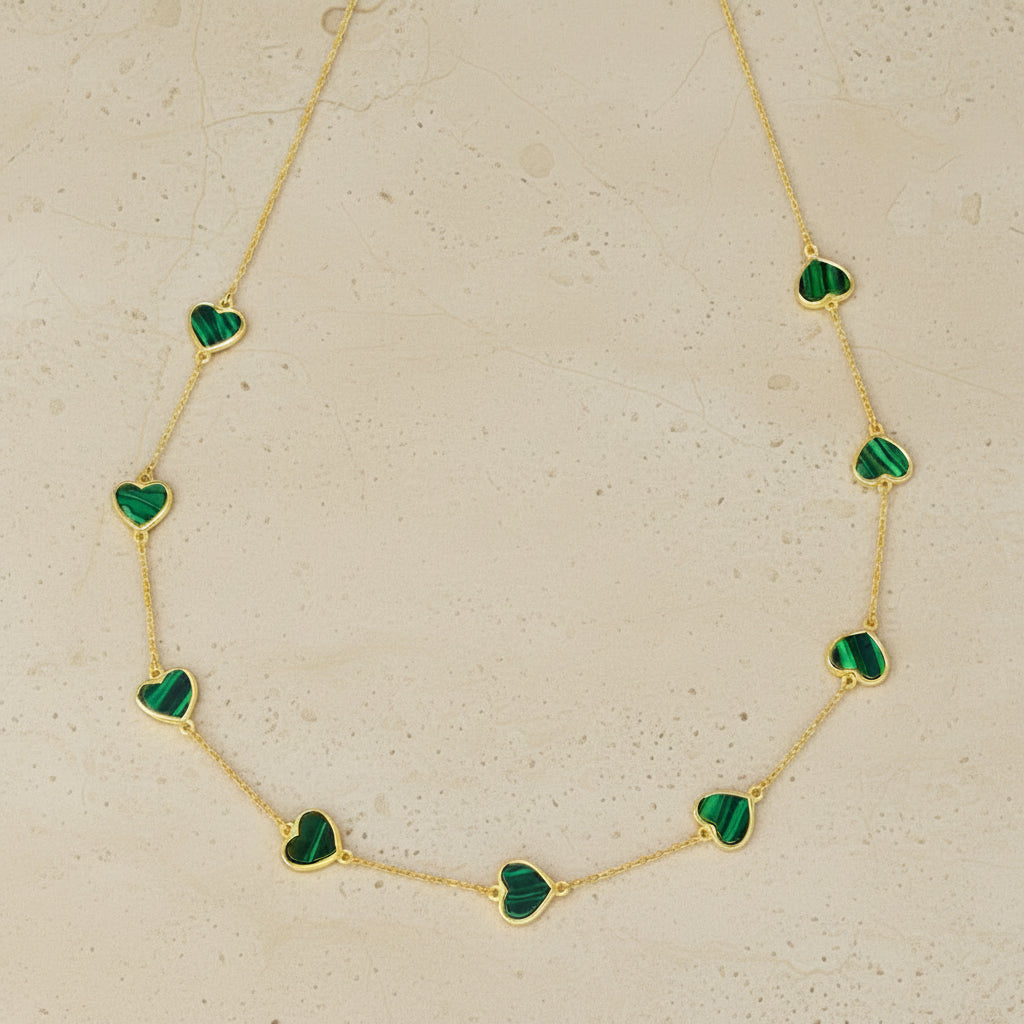 Necklace Heart 14k