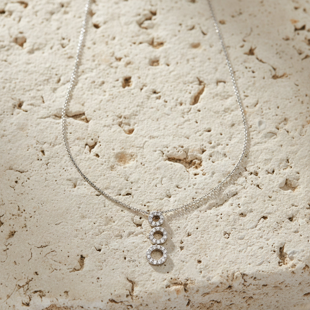 Necklace white gold 14K-13779